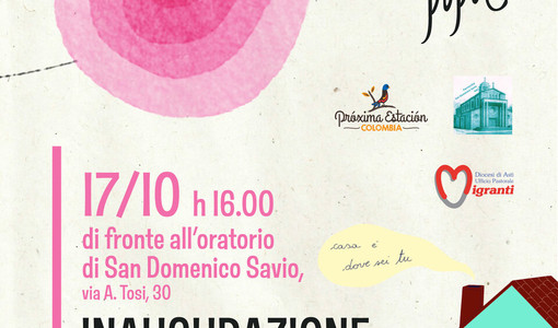 Asti celebra le donne migranti con un nuovo murale per la pace