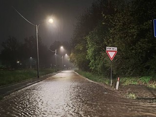 Le immagini degli allagamenti a Viatosto (Dati Meteo Asti)