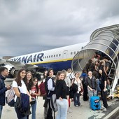 Gli studenti in partenza