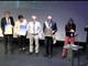 Un momento della cerimonia di premiazione