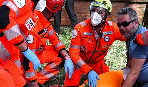 Una simulazione all'Asti rescue game
