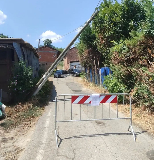 Il palo caduto