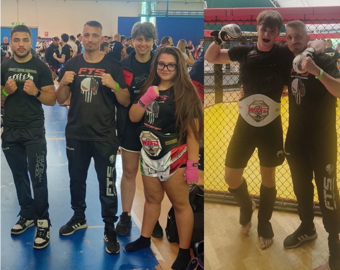 Fight Team School, impresa internazionale: Davide Rosa conquista la cintura nell'MMA