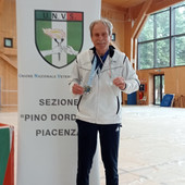 Gianfranco Chiaranda ancora sul podio: secondo posto al campionato nazionale veterani dello sport di Piacenza