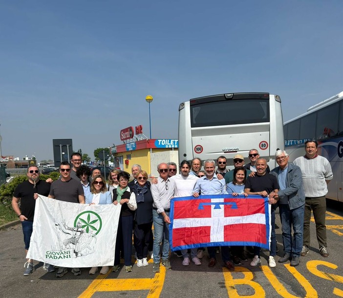 Asti, manifestazione dei Patrioti a Milano: presenti anche i sostenitori della provincia