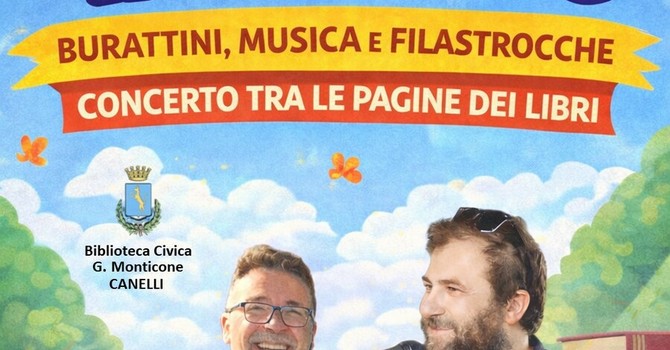 Burattini, letture animate e musica dal vivo: il gran finale di “Nati per Leggere” alla Biblioteca Monticone