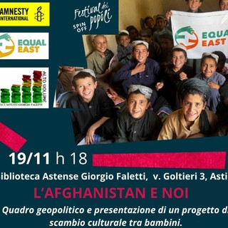 &quot;Ponti di colori&quot;, uno scambio culturale tra le scuole di Asti e l'Afghanistan