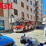 Le immagini dell' intervento odierno dei Vigili del Fuoco