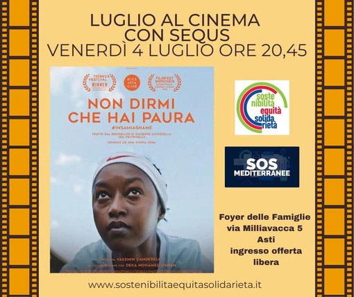 Al cinema con SEqus e il film &quot;Non dirmi che hai paura&quot;