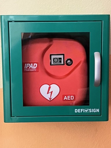 La donazione del defibrillatore