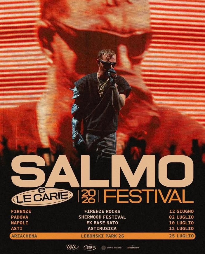 Arriva Salmo per "incendiare" Asti Musica