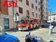 Le immagini dell' intervento odierno dei Vigili del Fuoco