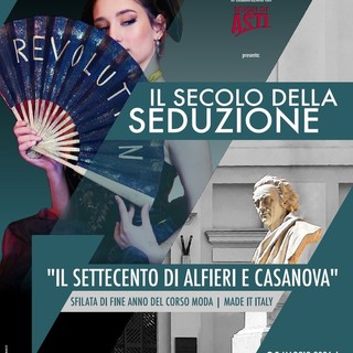 Il secolo della seduzione: il Settecento di Alfieri e Casanova nella sfilata di moda del Castigliano