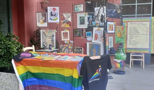 Alcune opere e alcuni momenti della serata