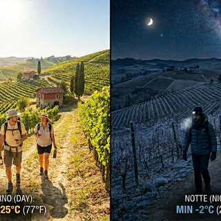 Astigiano nella morsa dell’escursione termica: in un solo giorno quasi 26 gradi di differenza