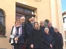 Il sindaco Macchia e i volontari dell'Associazione Per San Rocco