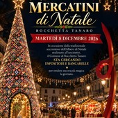 Rocchetta Tanaro si veste a festa: l’8 dicembre tornano i Mercatini di Natale Rocchetta Tanaro si veste a festa: l’8 dicembre tornano i Mercatini di Natale