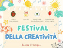 “Festival della Creatività”: domani un pomeriggio di arte e fantasia “Festival della Creatività”: domani un pomeriggio di arte e fantasia
