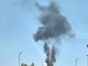 Momenti di paura per un incendio in zona industriale