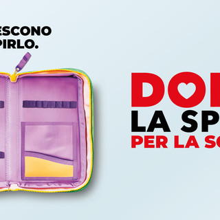 Scuola solidale, alla Coop di Asti torna la colletta di cancelleria