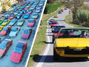 Cinquantasei Fiat X1/9 'hanno invaso' Montemagno per il raduno nazionale Cinquantasei Fiat X1/9 'hanno invaso' Montemagno per il raduno nazionale