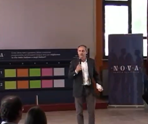 Un momento della giornata con l'intervento di Massim Cerruti