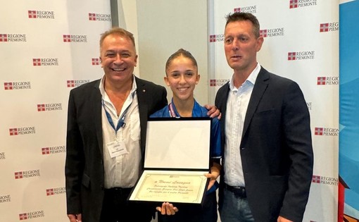 La premiazione di Noemi Lasagna