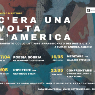 La poesia americana rivive ad Asti: ultimi incontri con Andrea Amerio