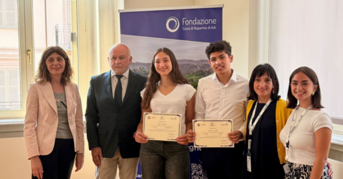 Cittadini del mondo: Fondazione CrAsti e Intercultura premiano l’eccellenza e l’impegno sociale