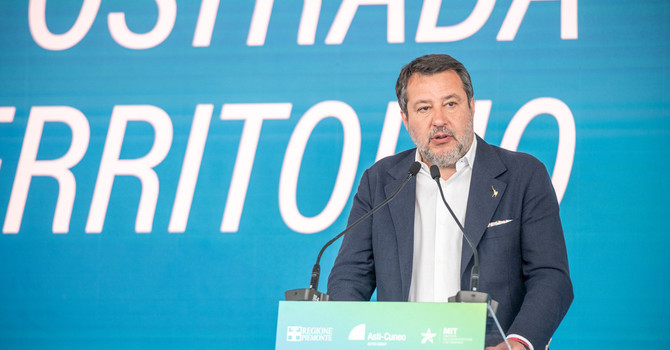 Il vicepremier Matteo Salvini