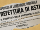 Asti ricorda la difficile rinascita dopo la Liberazione