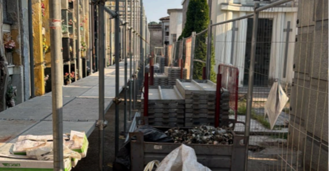 Gatti "intrappolati" dal cantiere al cimitero: Bosia e Malandrone interrogano il Comune Gatti "intrappolati" dal cantiere al cimitero: Bosia e Malandrone interrogano il Comune