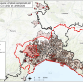 La mappa dei contagi La mappa dei contagi