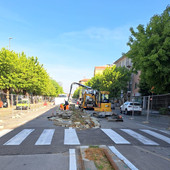 I lavori alla fognatura