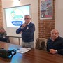 Nelle foto alcuni momenti della serata di presentazione tenuta all'agriturismo Gallina