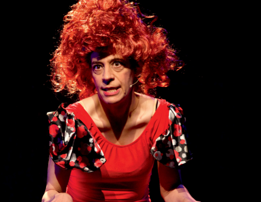 Luisella Tamietto in scena a Vesime con 14 personaggi femminili tra comicità e ironia Luisella Tamietto in scena a Vesime con 14 personaggi femminili tra comicità e ironia