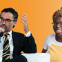 Tra gli ospiti della presentazione Alessandro Rosina, professore di demografia e statistica sociale dell’Università Cattolica di Milano, e Sambu Buffa, designer del cambiamento e inclusion trainer Tra gli ospiti della presentazione Alessandro Rosina, professore di demografia e statistica sociale dell’Università Cattolica di Milano, e Sambu Buffa, designer del cambiamento e inclusion trainer