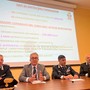 Il procuratore della Repubblica di Asti Biagio Mazzeo illustra i dettagli dell'operazione insieme ai vertici del Comando Provinciale dei Carabinier