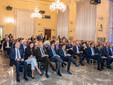 Alcune immagini dell'incontro che si è tenuto questa mattina ad Alessandria