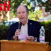 Luigi Florio in occasione delle celebrazioni del 25 aprile