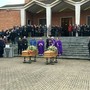 I funerali di Paolo e Francesco Foglino nella chiesa di Cristo Re ad Alba