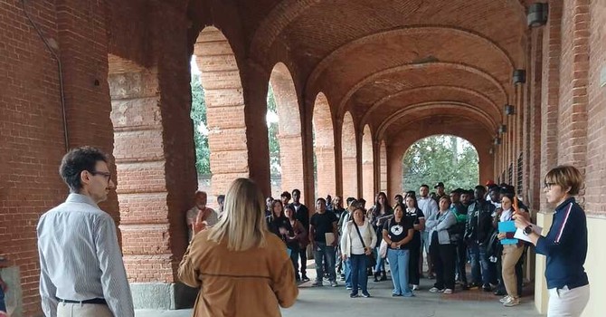 Studenti del Cpia all'Enofila