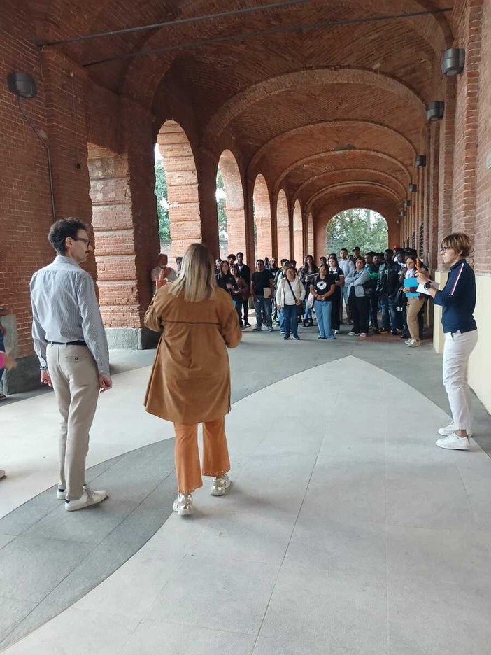 Studenti del Cpia all'Enofila Studenti del Cpia all'Enofila