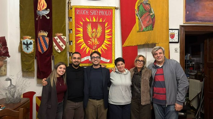 Continuità e nuove energie per guidare il Rione San Paolo verso il Palio 2027 Continuità e nuove energie per guidare il Rione San Paolo verso il Palio 2027