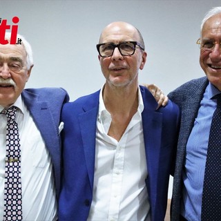 Giovanni Zola, Marco Scaglione e Fiorenzo Gaita. Nella galleria fotografica , le immagini del cinquantennale del reparto (Merfephoto - Efrem Zanchettin)