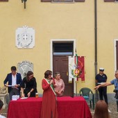 Al centro la sindaca di Narzole Paola Sguazzini