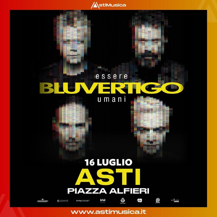 I Bluvertigo tornano sul palco: AstiMusica li accoglie il 16 luglio