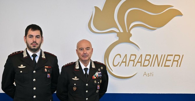 Carabinieri, il capitano Alberto Santino è il nuovo comandante della Compagnia di Canelli
