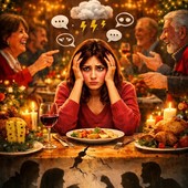 SOS feste natalizie: per 7 italiani su 10 la "paura a tavola" è ansia sociale, non cibo