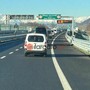 Immagine dell'apertura dell'autostrada A33 lo scorso 29 dicembre